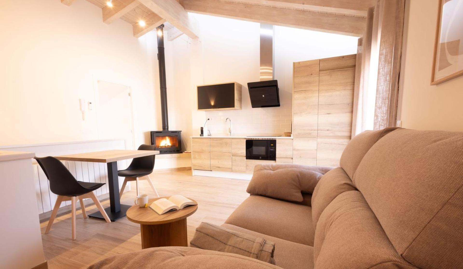 El Sueno Del Buho 6. Atico Con Chimena Apartment Beceite Exterior photo